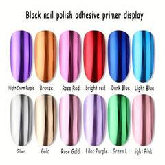 Holographic Laser Powder Nail Art Glitter Rose Titanium Powder