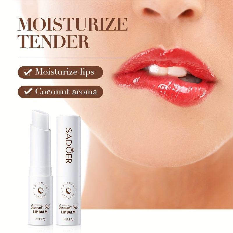 Coconut Moisturizing Lip Balm Anti Dry Cracking Lip Care