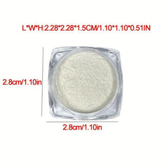 6 Colors Glitter Heart Shaped Nail Sequin
