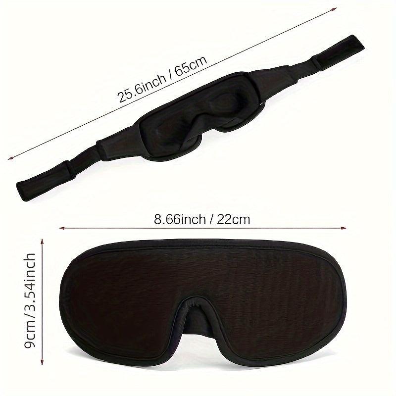 3D Sleep Eye Mask Men's And Women's Silk Eye Mask Shade Soft Breathable Eye Mask