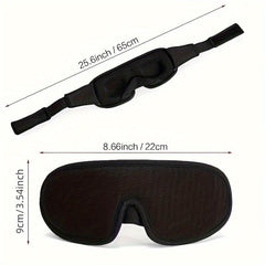 3D Sleep Eye Mask Men's And Women's Silk Eye Mask Shade Soft Breathable Eye Mask