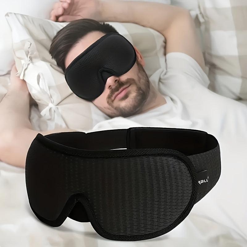 3D Sleep Eye Mask Men's And Women's Silk Eye Mask Shade Soft Breathable Eye Mask