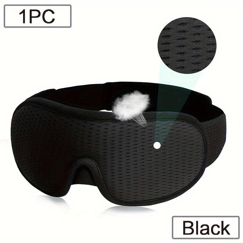 3D Sleep Eye Mask Men's And Women's Silk Eye Mask Shade Soft Breathable Eye Mask