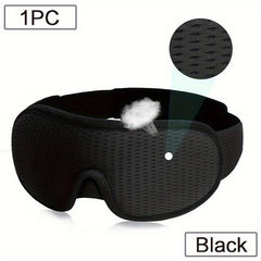 3D Sleep Eye Mask Men's And Women's Silk Eye Mask Shade Soft Breathable Eye Mask