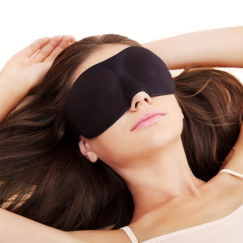 3D Sleeping Eye Mask for Women and Men - Comfortable Blindfold for Travel