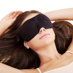 3D Sleeping Eye Mask for Women and Men - Comfortable Blindfold for Travel