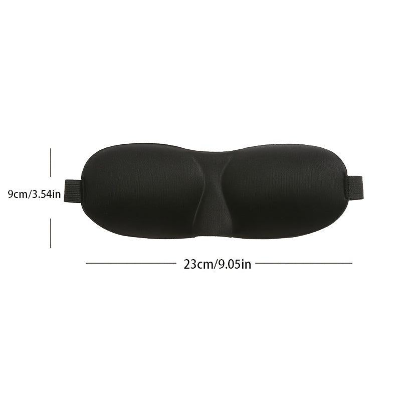 3D Sleep Mask Headband Adjustable Strap Insomnia Travel Yoga Nap Men