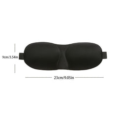 3D Sleep Mask Headband Adjustable Strap Insomnia Travel Yoga Nap Men