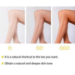 Deep Nourishing Self Tanning Cream for Summer Beach