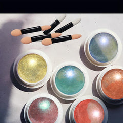 Holographic Nail Powder Rainbow Unicorn Mirror Sparkling Pigment