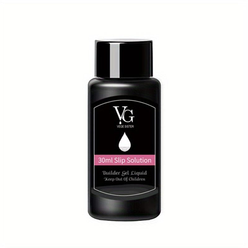 Poly Gel Slip Solution 30ml Anti-stick Liquid Shine Nail Surface