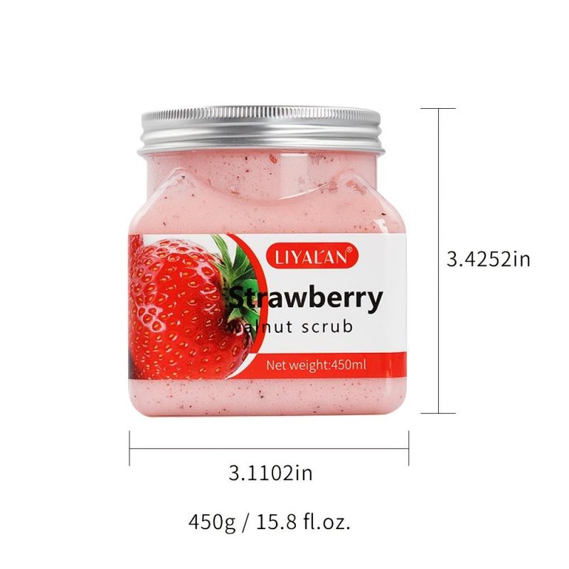 LIYALAN Fruit Sea Salt Body Scrub 200g