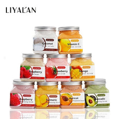 LIYALAN Fruit Sea Salt Body Scrub 200g