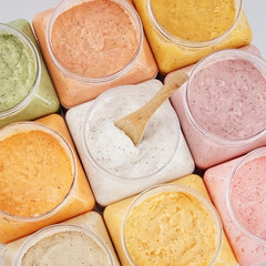 LIYALAN Fruit Sea Salt Body Scrub 200g