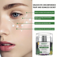 2pcs Collagen Eye Cream For Wrinkles with Hyaluronic Acid