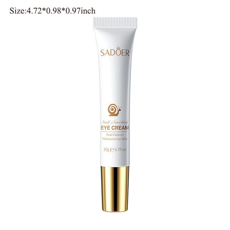 Snail Nourishing Eye Cream for Dark Circles and Puffiness