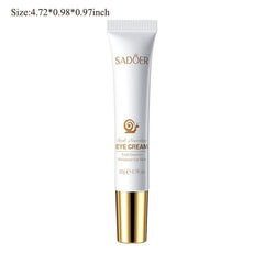 Snail Nourishing Eye Cream for Dark Circles and Puffiness