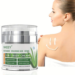 Body Cream Moisturizing Lotion Retinol Hyaluronic Acid Nicotinamide