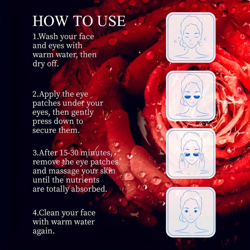 5 Pairs Under Eye Patches - Dark Circle & Puffiness Reducing Hydrogel Eye Masks