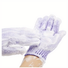 3pcs Exfoliating Gloves Loofah Bathtub Shower Gloves