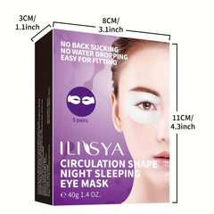 Circulating Shape Night Sleeping Eye Mask