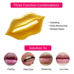 Crystal Lip Gel Masks - Hydrate, Exfoliate, Beautify Lips
