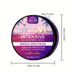 100g Tanning Gel Body Bronzing Moisturizing Repair Sunscreen