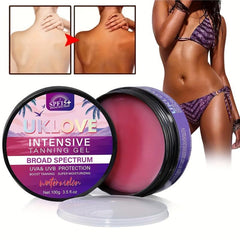 100g Tanning Gel Body Bronzing Moisturizing Repair Sunscreen