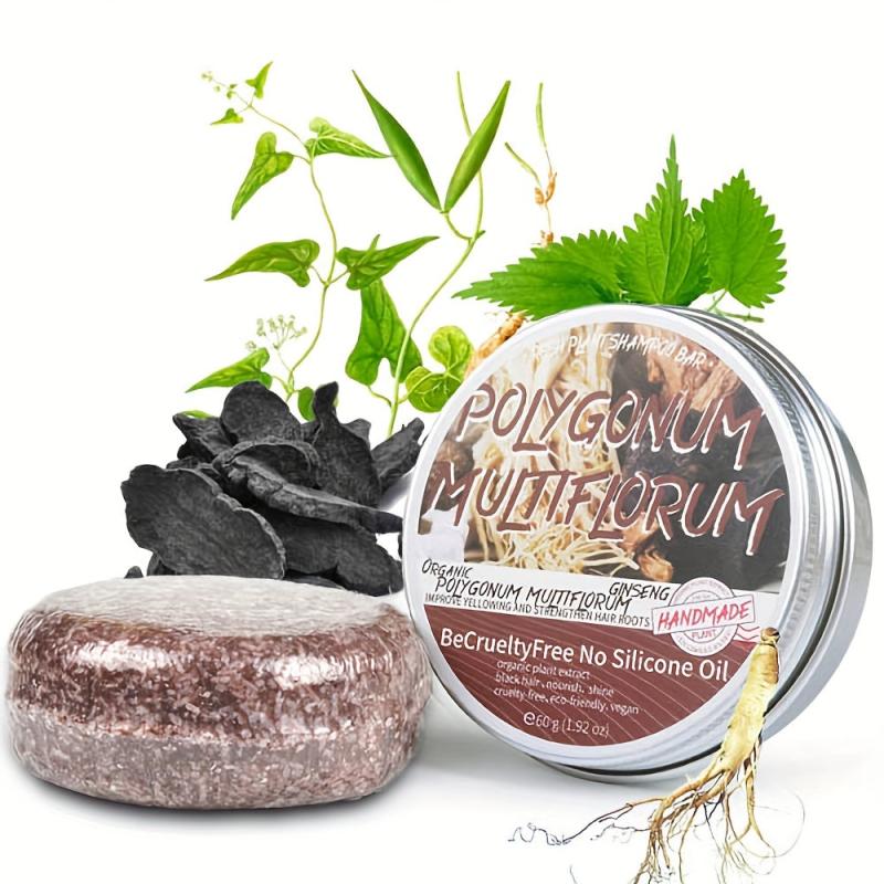 Organic Polygonum Polygoni Multiflora Shampoo Soap