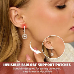 Invisible Earlobe Support Patch - Keep Earrings Secure