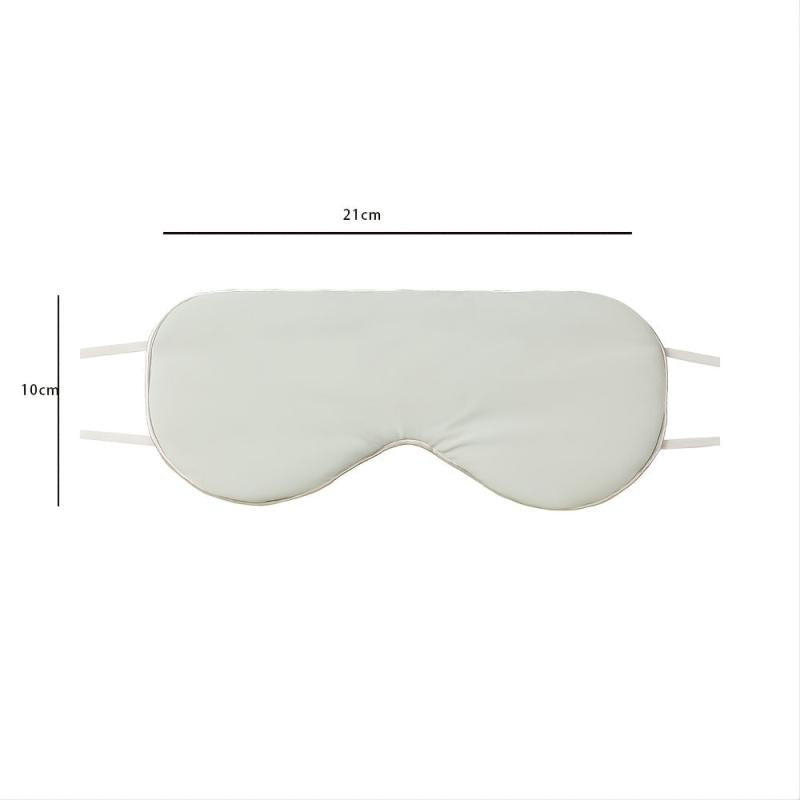 Warm & Double-Sided Eye Mask Travel Ice Silk Blindfold for Sleeping