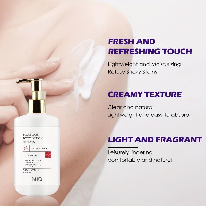 Fruit Acid Body Lotion for Women - Summer Hydration with Long Lasting Fragrance