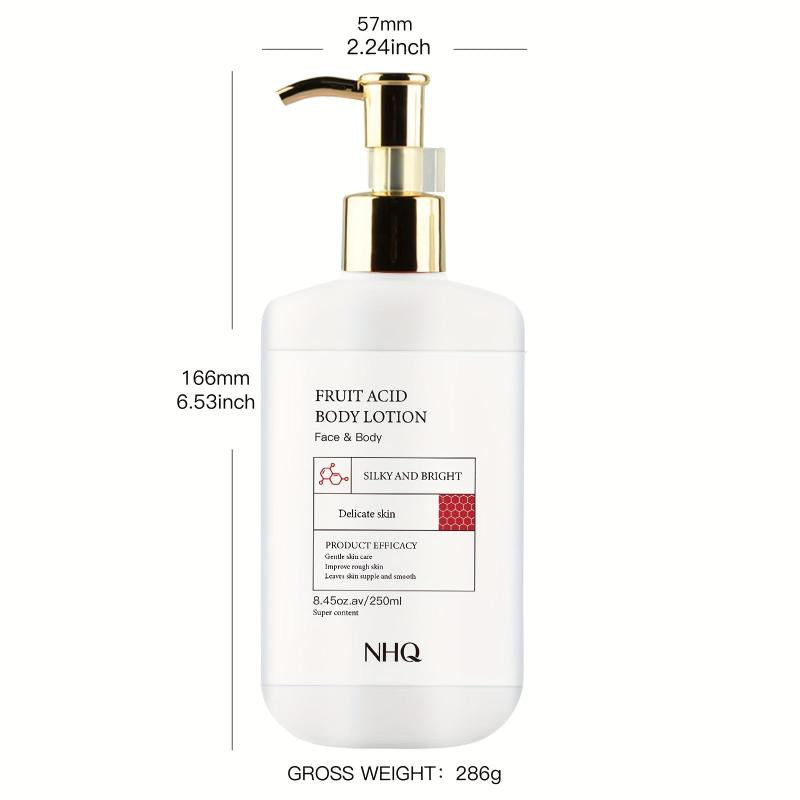 Fruit Acid Body Lotion for Women - Summer Hydration with Long Lasting Fragrance