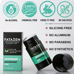 Organic Marine Mineral Citron Deodorant Stick