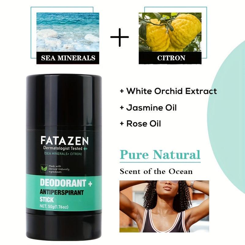Organic Marine Mineral Citron Deodorant Stick