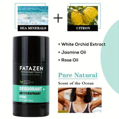 Organic Marine Mineral Citron Deodorant Stick