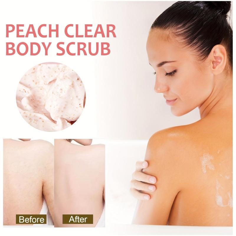 100g Peach Scrub Hydrating Cleansing Ice Cream Scrub