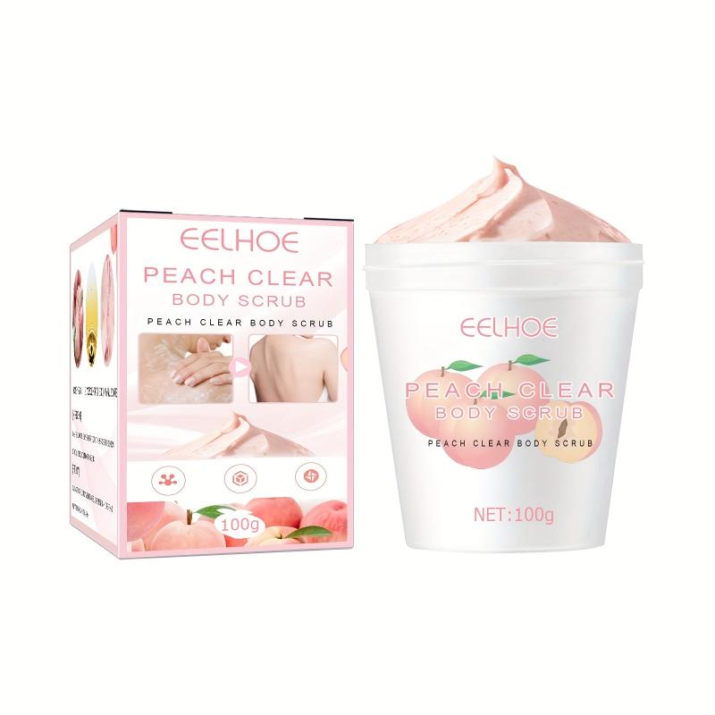100g Peach Scrub Hydrating Cleansing Ice Cream Scrub