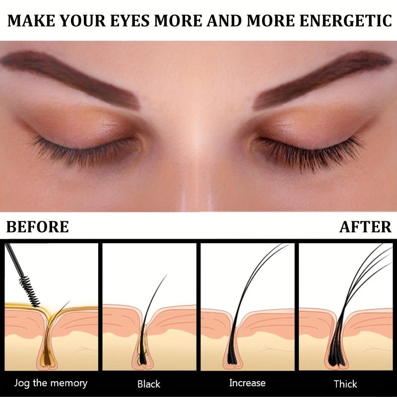 10ml Eyelash Growth Serum for Thicker Longer Lashes Eyelash Shampoo 60ml