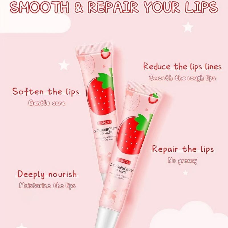Strawberry Lip Sleeping Mask Moisturizing Balm