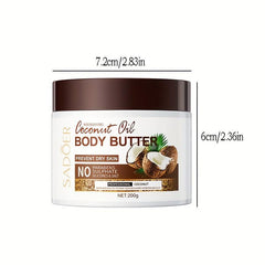 Coconut Body Cream Vitamin E Long Lasting Fragrance 200g
