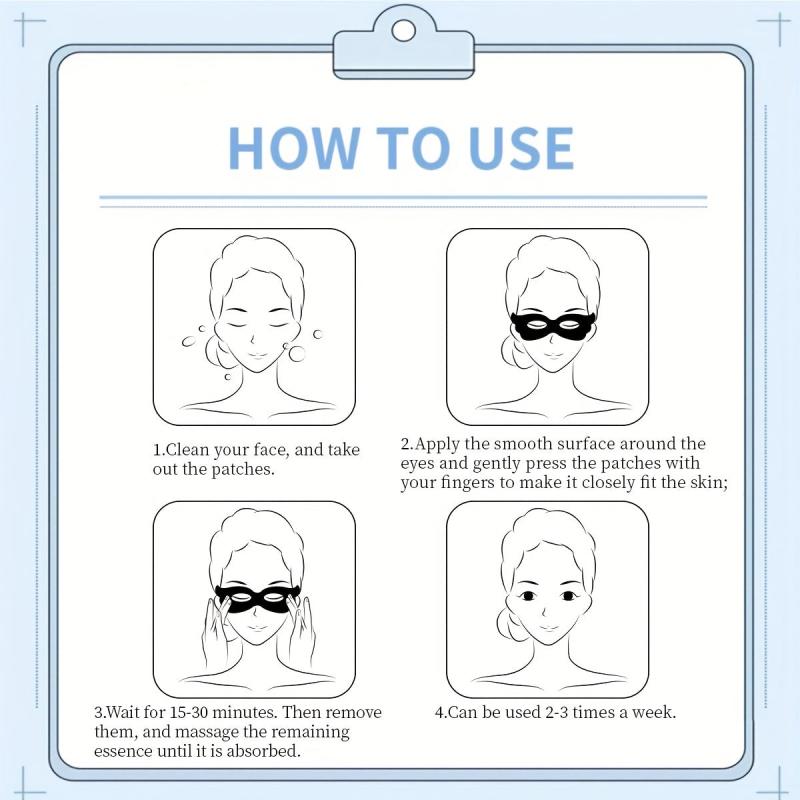 Blueberry Sleeping Eye Patch Moisturizes Smooths Skin