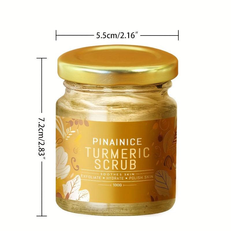 Turmeric Body Scrub Gentle Exfoliation for Radiant Skin Spot Removal