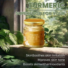 Turmeric Body Scrub Gentle Exfoliation for Radiant Skin Spot Removal