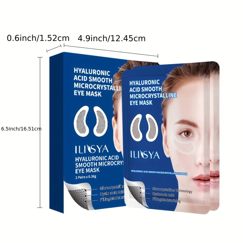 Microneedle Eye Patches Hyaluronic Acid Eye Mask for Fine Lines Wrinkles