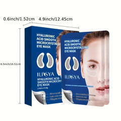 Microneedle Eye Patches Hyaluronic Acid Eye Mask for Fine Lines Wrinkles