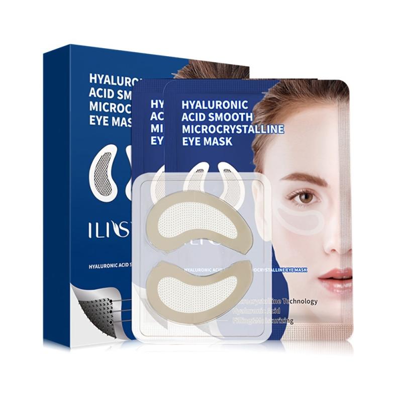 Microneedle Eye Patches Hyaluronic Acid Eye Mask for Fine Lines Wrinkles