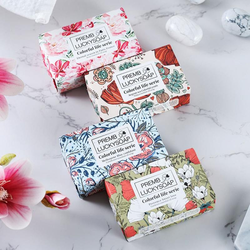 Aromatherapy Essential Cleansing Soap Set of 4