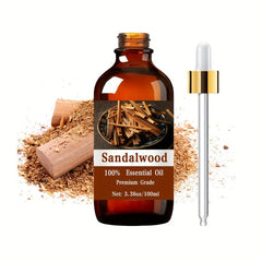 100% Pure Sandalwood Essential Oil 3.38oz 100ml Hair & Skin Care