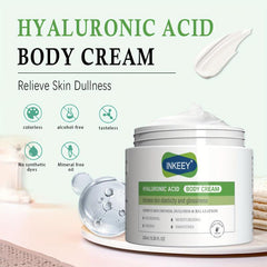 Hyaluronic Acid Body Cream for Firming Moisturization